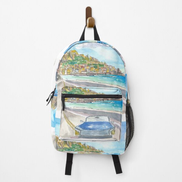 Item preview, Amalfi Coastal Dreams Itinerary in Blue Convertible designed and sold by artshop77.