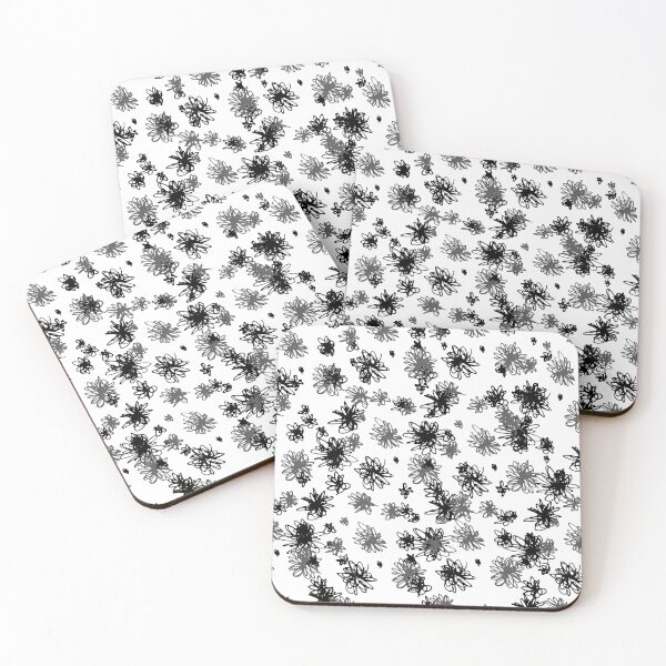Item preview, Black drawing flowers. designed and sold by MPDesign84.
