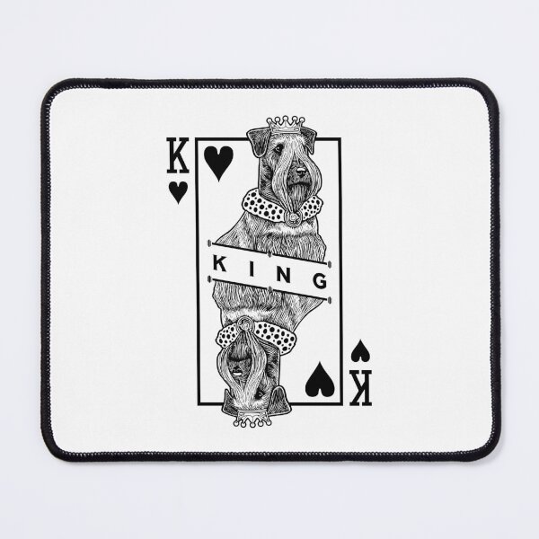 Item preview, Cesky Terrier King Of Hearts Funny Dog Lover Pop Art designed and sold by GrandeDuc.