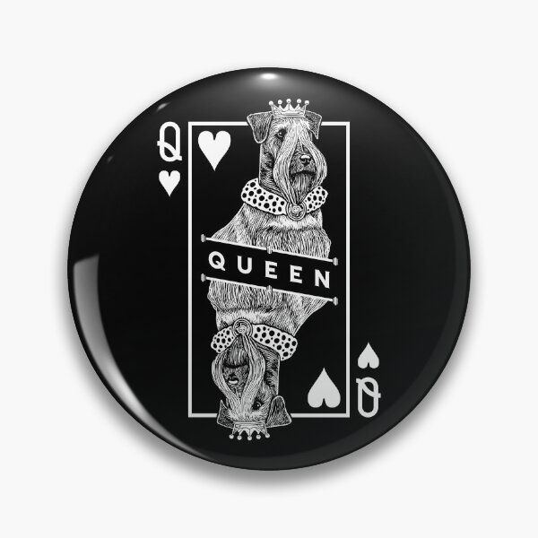 Item preview, Cesky Terrier Queen Of Hearts Funny Dog Lover Pop Art designed and sold by GrandeDuc.