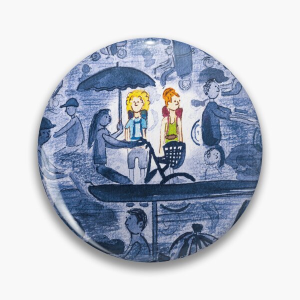 Item preview, Crossing the street in Hanoi designed and sold by LinaKahal.
