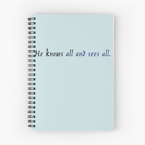 Item preview, he knows all and sees all designed and sold by Habet.