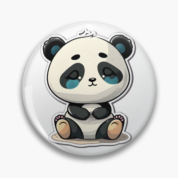 Item preview, Baby panda meditating sticker, Yoga Sticker, Namaste designed and sold by VisualVibesVV.