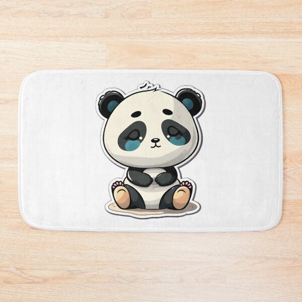 Item preview, Baby panda meditating sticker, Yoga Sticker, Namaste designed and sold by VisualVibesVV.