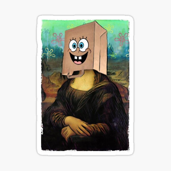 Item preview, Mona Lisa Sponge Bob designed and sold by Aaron  Humby.