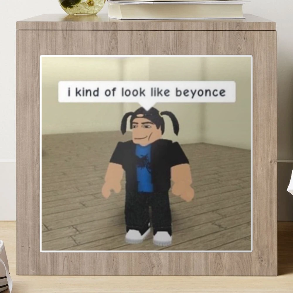 I kinda look like beyonce Sticker for Sale by EliasBNSA