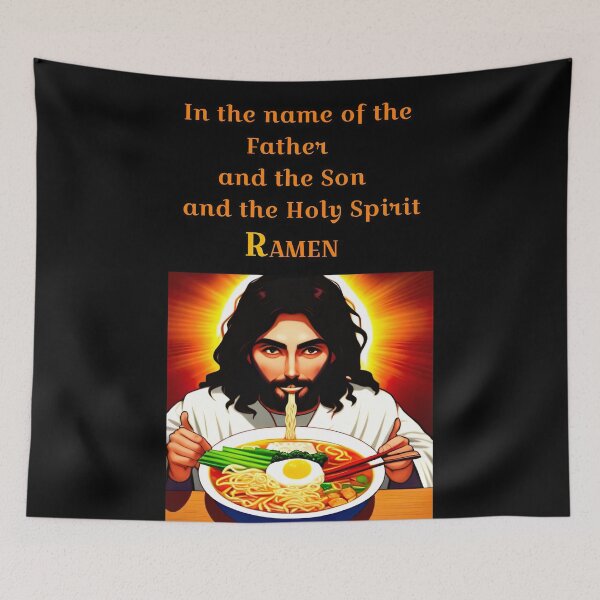 Item preview, Ramen God designed and sold by RaveToTheGrave.