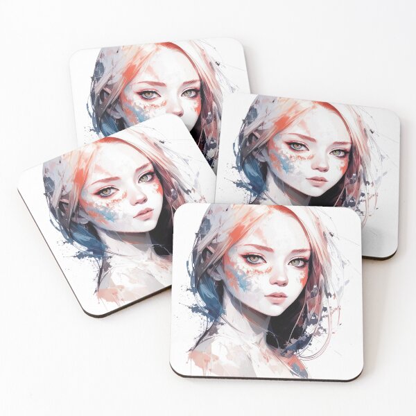 Item preview, "The Captivating Art of a Cat-Eyed Girl" designed and sold by atsuko kuradome.