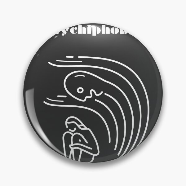 Item preview, black atychiphobia design designed and sold by salmaspace.