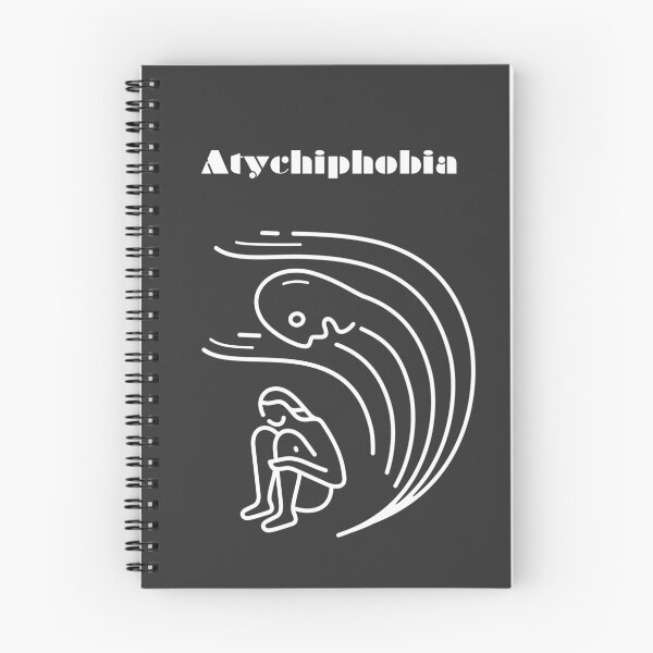 Item preview, black atychiphobia design designed and sold by salmaspace.