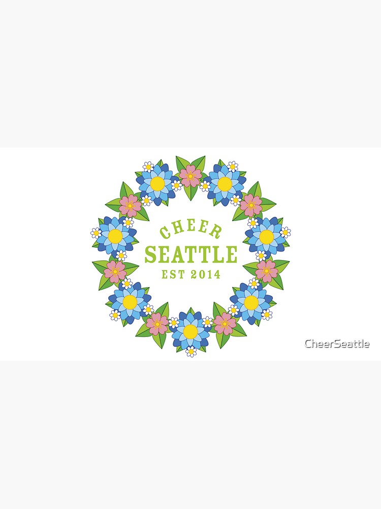 Thumbnail 6 of 6, Bucket Hat, Spring Forward with Cheer Seattle - Green designed and sold by CheerSeattle.