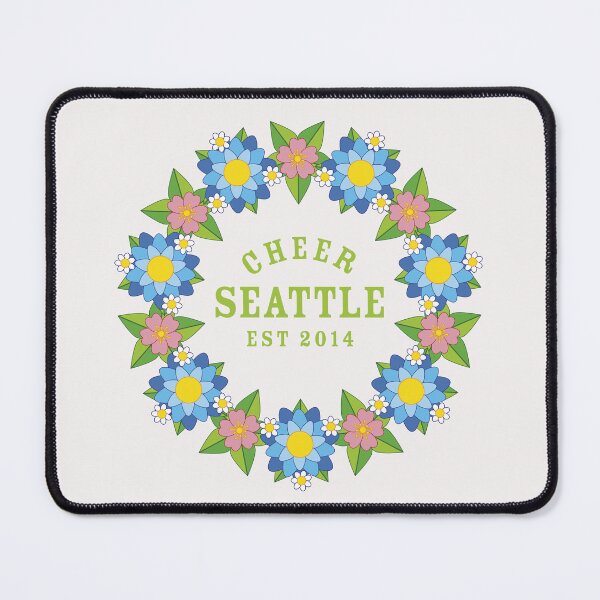 Item preview, Spring Forward with Cheer Seattle - Green designed and sold by CheerSeattle.