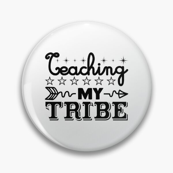 Item preview, TEACHING MY TRIBE designed and sold by SticerOcean.