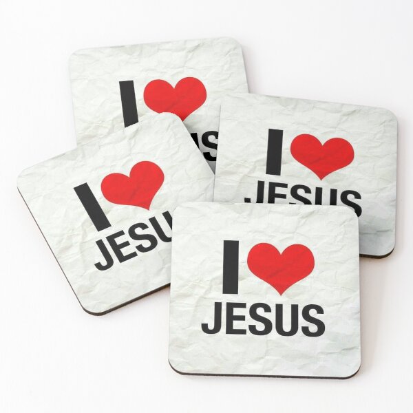 Item preview, I LOVE JESUS designed and sold by DelArt99.