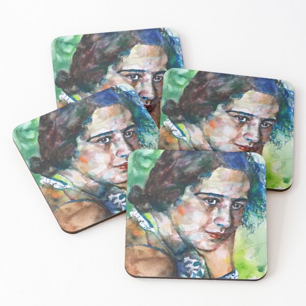 Item preview, HANNAH ARENDT watercolor portrait .3 designed and sold by lautir.