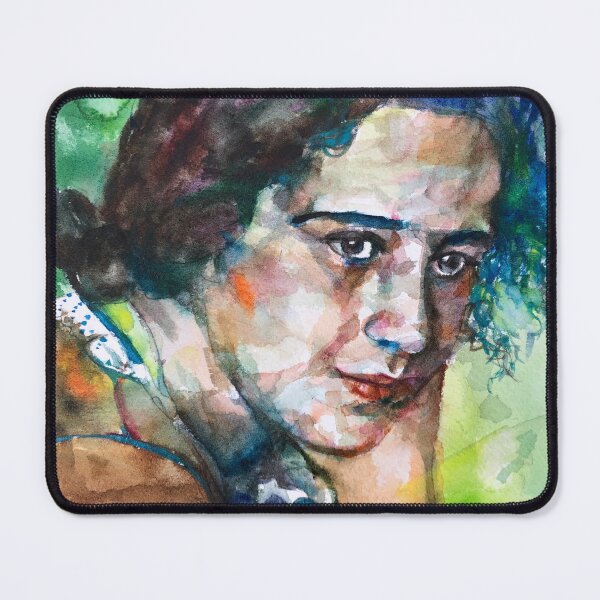 Item preview, HANNAH ARENDT watercolor portrait .3 designed and sold by lautir.