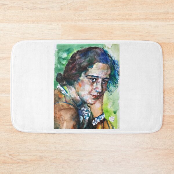 Item preview, HANNAH ARENDT watercolor portrait .3 designed and sold by lautir.