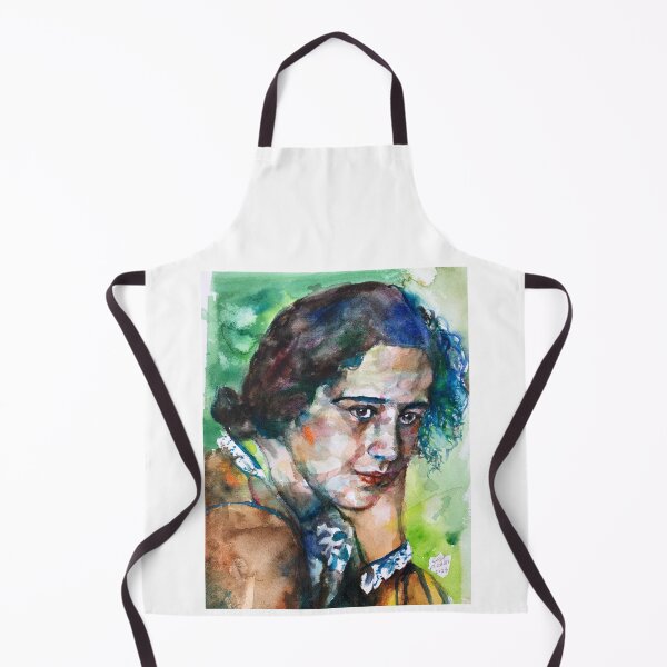 Item preview, HANNAH ARENDT watercolor portrait .3 designed and sold by lautir.