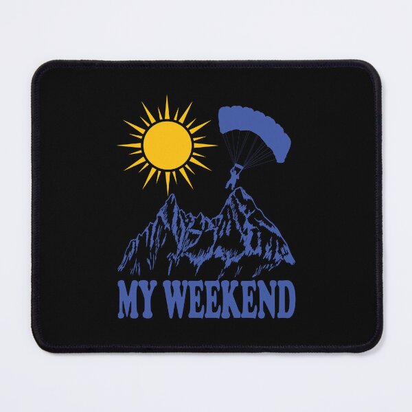 Item preview, parachute and mountains under the sun nice weekend paragliders designed and sold by ReneMM.
