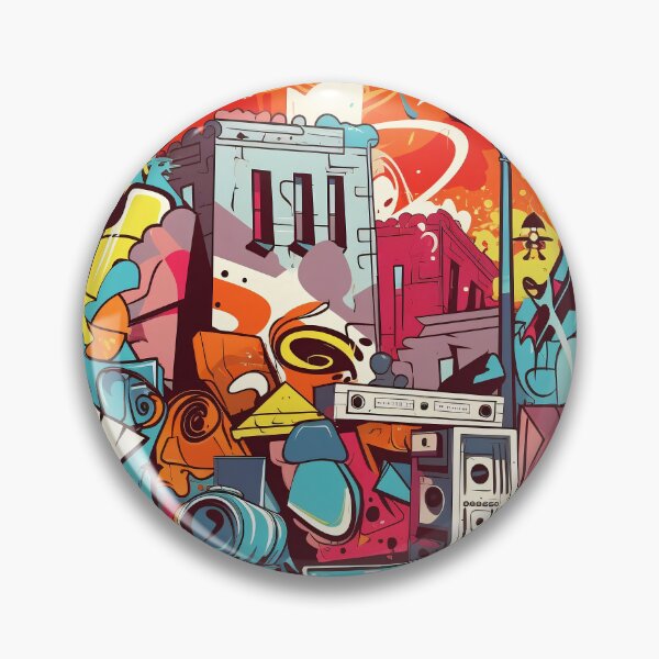 Item preview, Pop Art Boom Graffiti City Street Designs. designed and sold by The-Dark-Art.