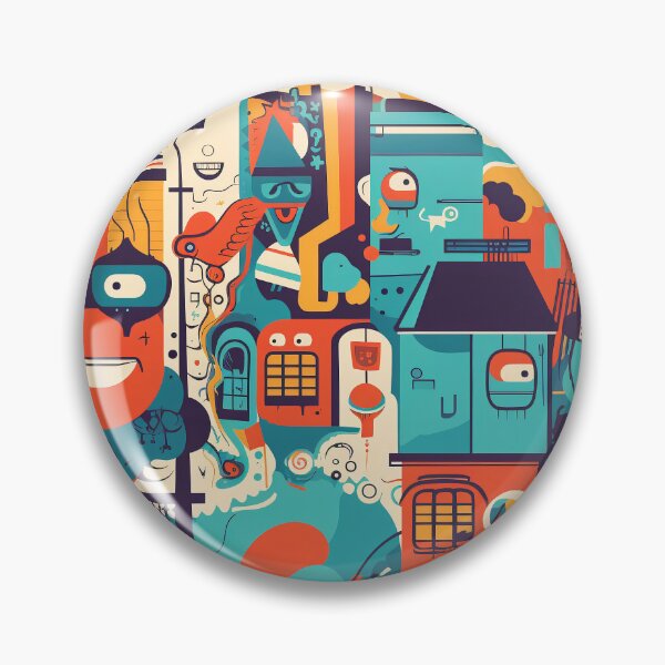 Item preview, Pop Art Boom Graffiti City Street Designs. designed and sold by The-Dark-Art.