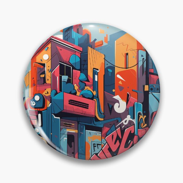Item preview, Pop Art Boom Graffiti City Street Designs. designed and sold by The-Dark-Art.