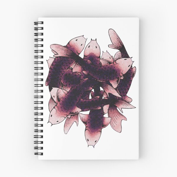 Item preview, Tangle of Koi (in Colour) designed and sold by spooky1579.