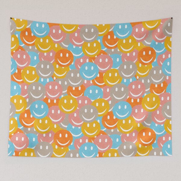 Item preview, Smile Pattern - Bright designed and sold by Andrea Turner.