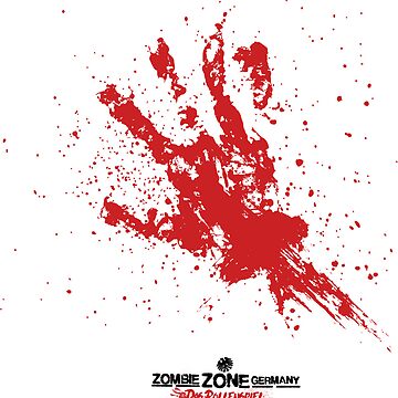 Artwork thumbnail, Bloody Handprint - Zombie Zone Germany by fantasypunk