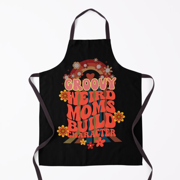 Item preview, Groovy Weird Moms Build Character Rainbow Retro designed and sold by PBJArt.
