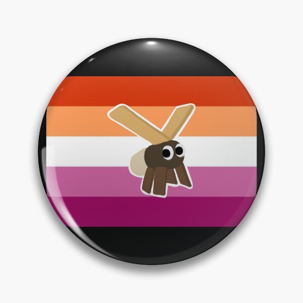 Artikelvorschau, Lesbian Pride Charmallow Bugsnax entworfen und verkauft von Penguininja.