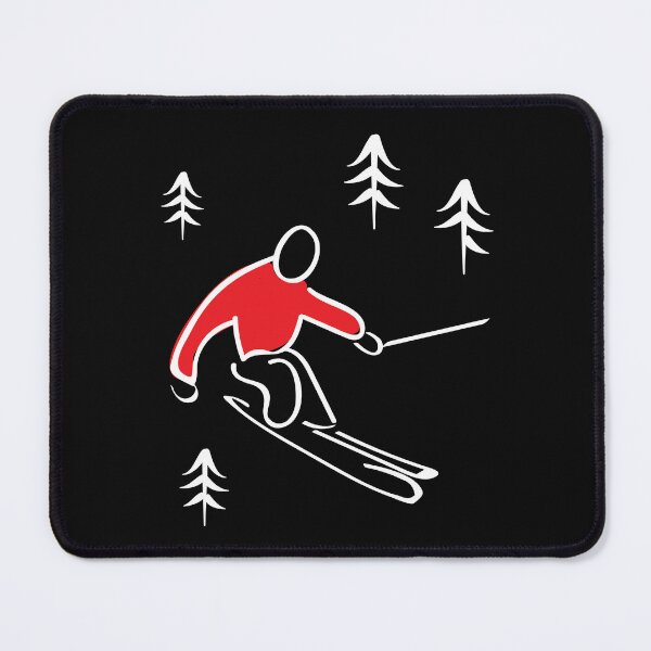 Item preview, Skiing Illustration  designed and sold by whyitsme.