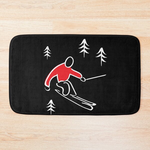 Item preview, Skiing Illustration  designed and sold by whyitsme.