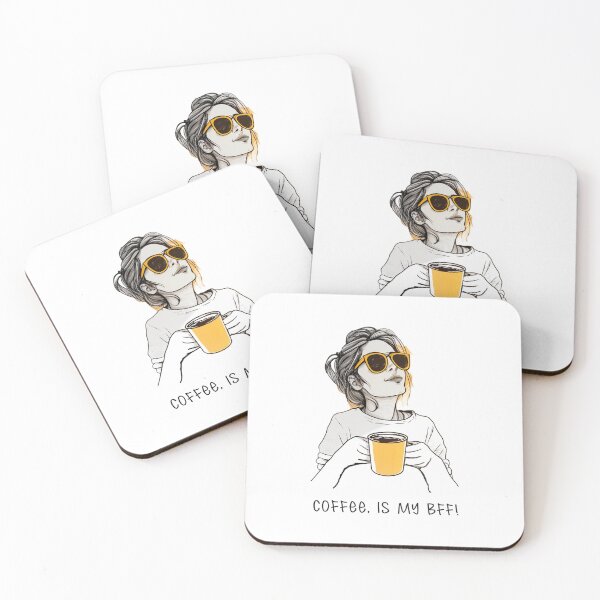Item preview, Coffee is my BFF designed and sold by Ramona-Gliga.
