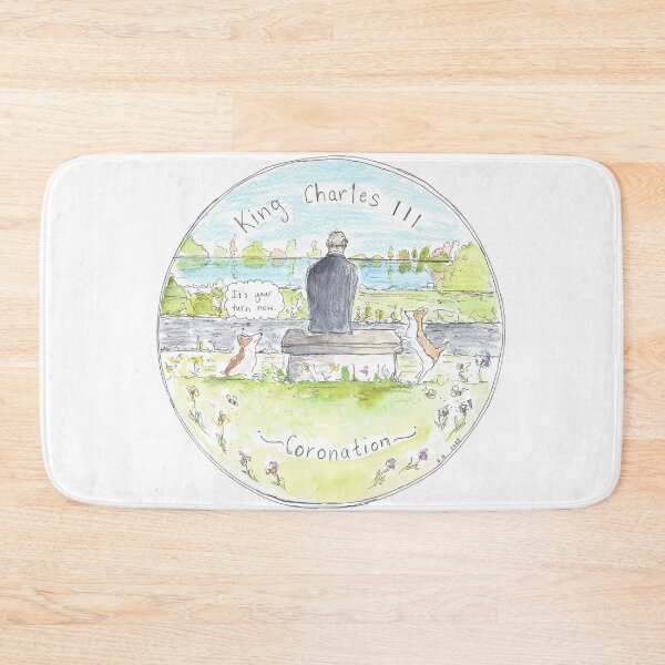 Item preview, King Charles III Coronation Art designed and sold by DebTheZeb.
