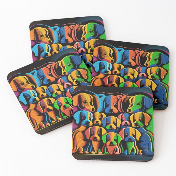 Item preview, Puppies — 01 designed and sold by ddaiart.