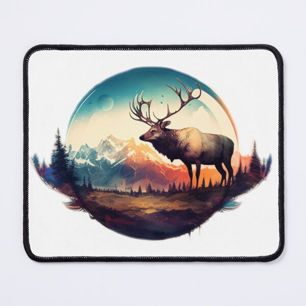 Item preview, Sunset Elk designed and sold by touch-merch.