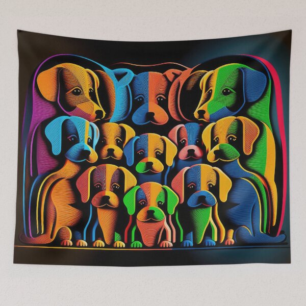 Item preview, Puppies — 01 designed and sold by ddaiart.