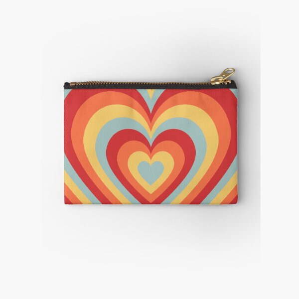 Item preview, 70s Retro Sunset Heart designed and sold by 247vibes.