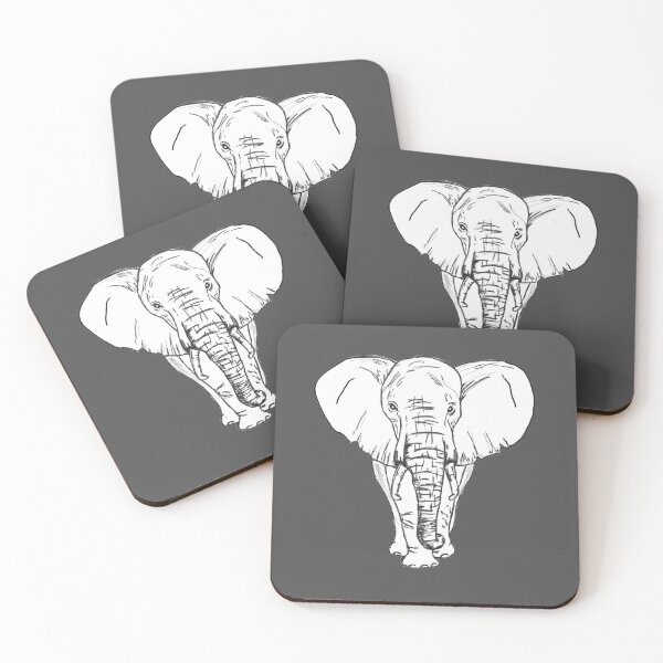 Item preview, Elephant Sketch Art designed and sold by greenhoya.