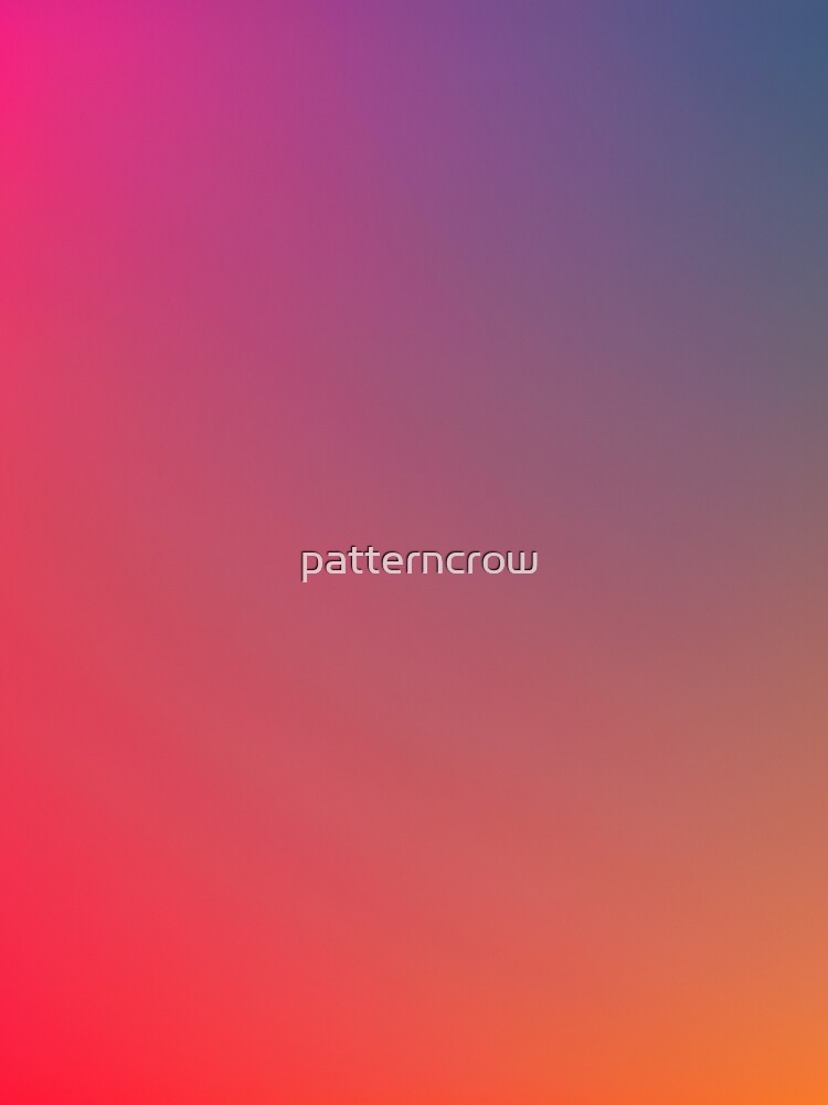 Artwork view, Magenta and orange color gradient designed and sold by patterncrow