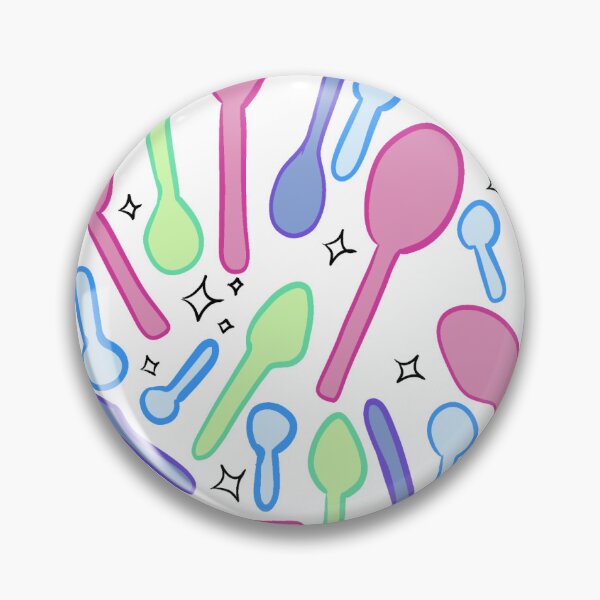 Item preview, Pastel Rainbow Spoons Spoonie Spoon Theory designed and sold by Hannah Anderle.