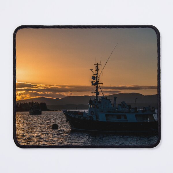 Item preview, Oban Boat Sunset  designed and sold by hawkie.