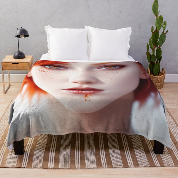 Item preview, "Scarlet Fury: The Radiant Rebel with a Bloodstained Stare" designed and sold by atsuko kuradome.