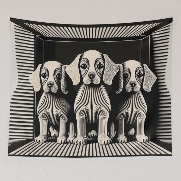 Item preview, Puppies — 09 designed and sold by ddaiart.