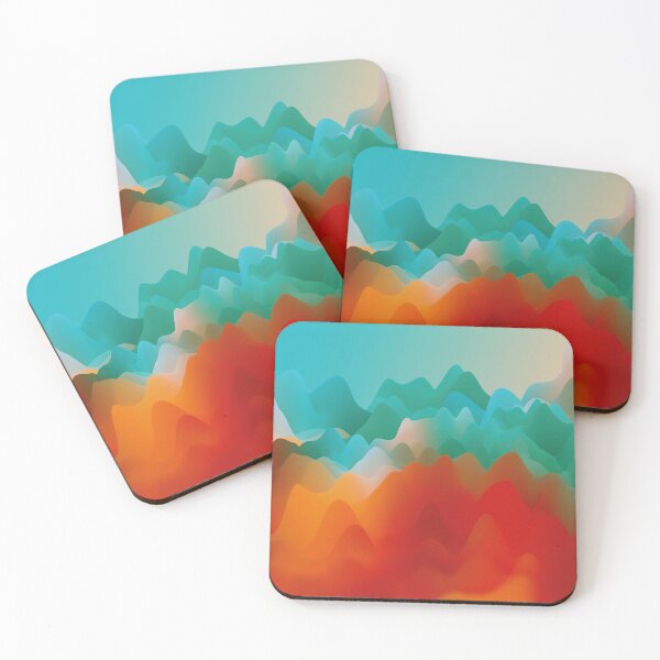Item preview, Color wave landscape designed and sold by Pacesyte.