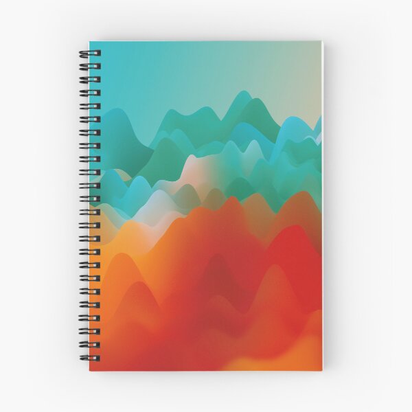 Item preview, Color wave landscape designed and sold by Pacesyte.