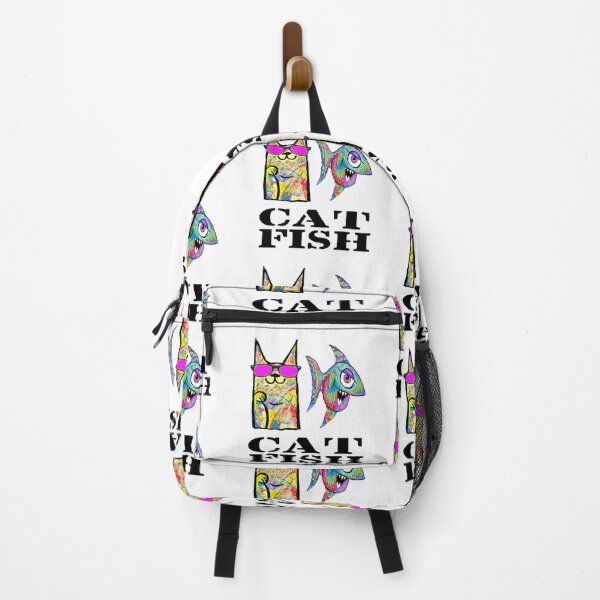 Item preview, graffiti cat fish 444 designed and sold by LowEndGraphics.