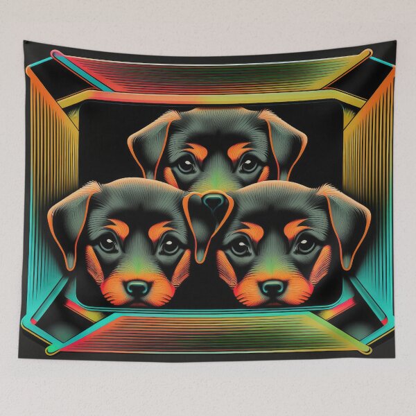 Item preview, Puppies — 10 designed and sold by ddaiart.