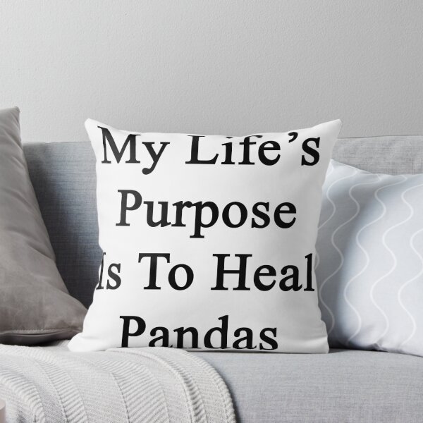Item preview, My Life's Purpose Is To Heal Pandas  designed and sold by supernova23.